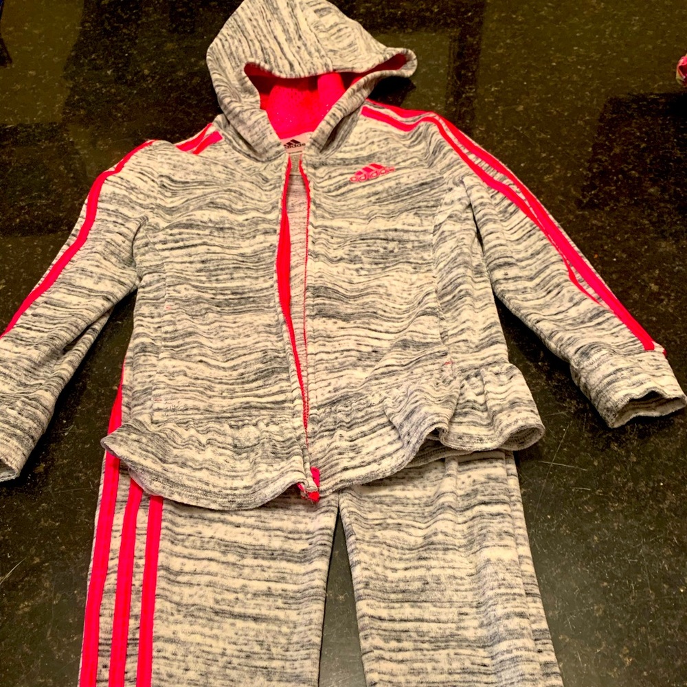 Girls Adidas Sweatsuit